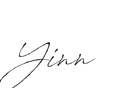 How to make Yinn signature? Antro_Vectra is a professional autograph style. Create handwritten signature for Yinn name. Yinn signature style 6 images and pictures png