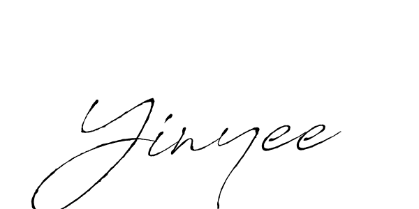 The best way (Antro_Vectra) to make a short signature is to pick only two or three words in your name. The name Yinyee include a total of six letters. For converting this name. Yinyee signature style 6 images and pictures png