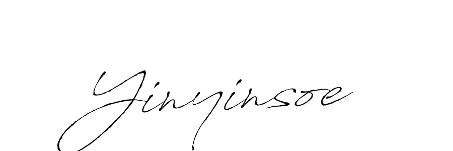 Also we have Yinyinsoe name is the best signature style. Create professional handwritten signature collection using Antro_Vectra autograph style. Yinyinsoe signature style 6 images and pictures png