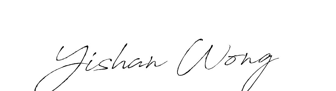 Also we have Yishan Wong name is the best signature style. Create professional handwritten signature collection using Antro_Vectra autograph style. Yishan Wong signature style 6 images and pictures png