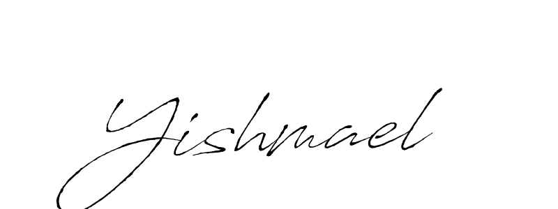 How to make Yishmael name signature. Use Antro_Vectra style for creating short signs online. This is the latest handwritten sign. Yishmael signature style 6 images and pictures png