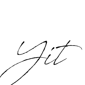 How to Draw Yit signature style? Antro_Vectra is a latest design signature styles for name Yit. Yit signature style 6 images and pictures png
