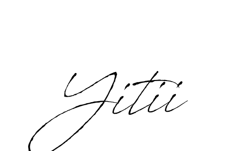 Also we have Yitii name is the best signature style. Create professional handwritten signature collection using Antro_Vectra autograph style. Yitii signature style 6 images and pictures png