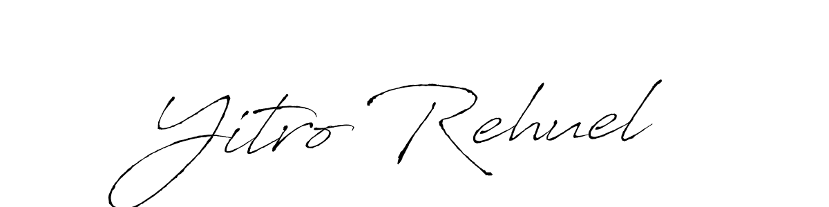 Similarly Antro_Vectra is the best handwritten signature design. Signature creator online .You can use it as an online autograph creator for name Yitro Rehuel. Yitro Rehuel signature style 6 images and pictures png