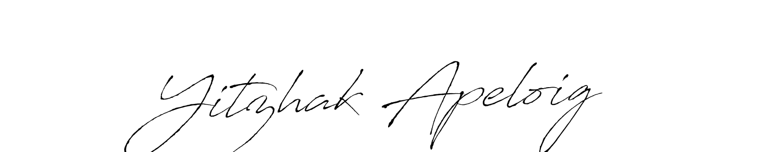 Design your own signature with our free online signature maker. With this signature software, you can create a handwritten (Antro_Vectra) signature for name Yitzhak Apeloig. Yitzhak Apeloig signature style 6 images and pictures png