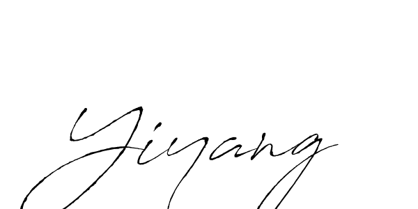 Design your own signature with our free online signature maker. With this signature software, you can create a handwritten (Antro_Vectra) signature for name Yiyang. Yiyang signature style 6 images and pictures png