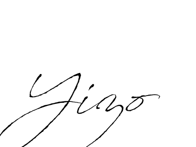 Antro_Vectra is a professional signature style that is perfect for those who want to add a touch of class to their signature. It is also a great choice for those who want to make their signature more unique. Get Yizo name to fancy signature for free. Yizo signature style 6 images and pictures png