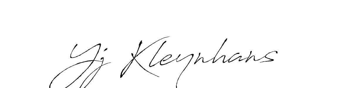 The best way (Antro_Vectra) to make a short signature is to pick only two or three words in your name. The name Yj Kleynhans include a total of six letters. For converting this name. Yj Kleynhans signature style 6 images and pictures png