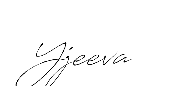 How to make Yjeeva signature? Antro_Vectra is a professional autograph style. Create handwritten signature for Yjeeva name. Yjeeva signature style 6 images and pictures png