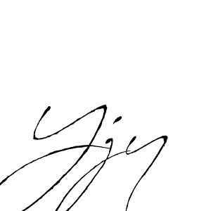 The best way (Antro_Vectra) to make a short signature is to pick only two or three words in your name. The name Yjy include a total of six letters. For converting this name. Yjy signature style 6 images and pictures png