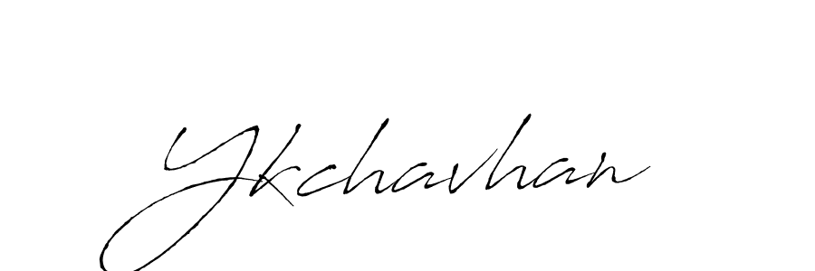 Also we have Ykchavhan name is the best signature style. Create professional handwritten signature collection using Antro_Vectra autograph style. Ykchavhan signature style 6 images and pictures png