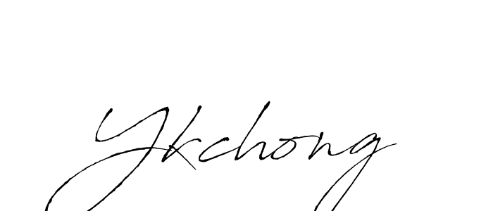 How to make Ykchong name signature. Use Antro_Vectra style for creating short signs online. This is the latest handwritten sign. Ykchong signature style 6 images and pictures png