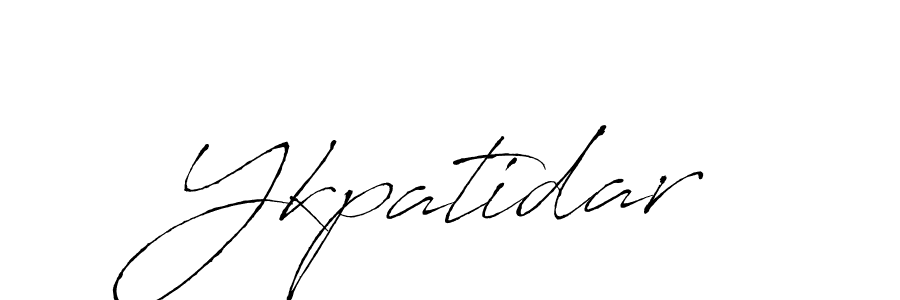 You can use this online signature creator to create a handwritten signature for the name Ykpatidar. This is the best online autograph maker. Ykpatidar signature style 6 images and pictures png