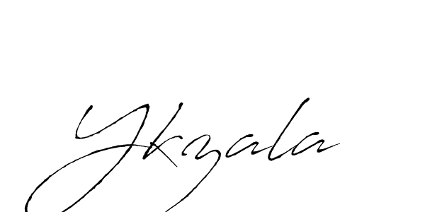 Also we have Ykzala name is the best signature style. Create professional handwritten signature collection using Antro_Vectra autograph style. Ykzala signature style 6 images and pictures png