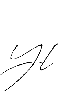 Make a beautiful signature design for name Yl. Use this online signature maker to create a handwritten signature for free. Yl signature style 6 images and pictures png