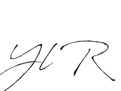 You should practise on your own different ways (Antro_Vectra) to write your name (Yl R) in signature. don't let someone else do it for you. Yl R signature style 6 images and pictures png