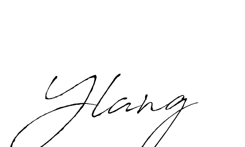 Make a beautiful signature design for name Ylang. With this signature (Antro_Vectra) style, you can create a handwritten signature for free. Ylang signature style 6 images and pictures png