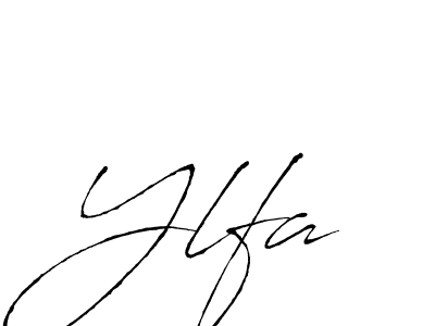 Also You can easily find your signature by using the search form. We will create Ylfa name handwritten signature images for you free of cost using Antro_Vectra sign style. Ylfa signature style 6 images and pictures png