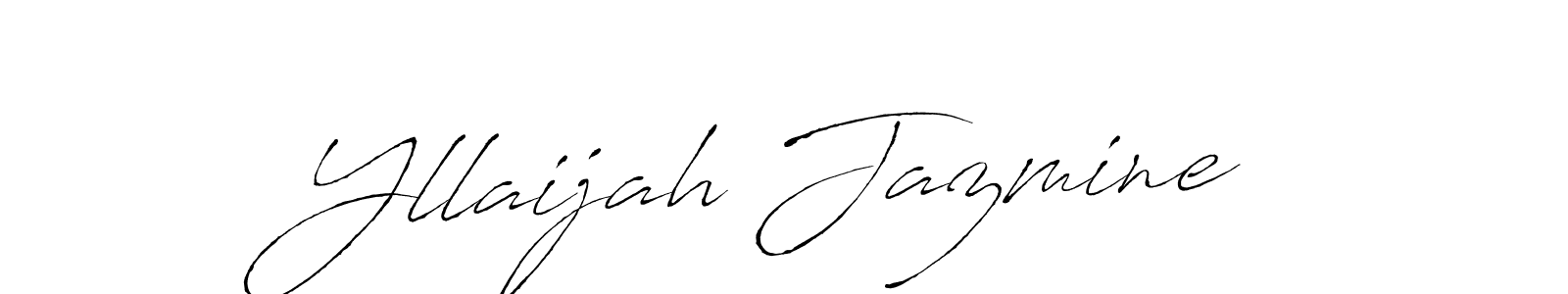 Also You can easily find your signature by using the search form. We will create Yllaijah Jazmine name handwritten signature images for you free of cost using Antro_Vectra sign style. Yllaijah Jazmine signature style 6 images and pictures png