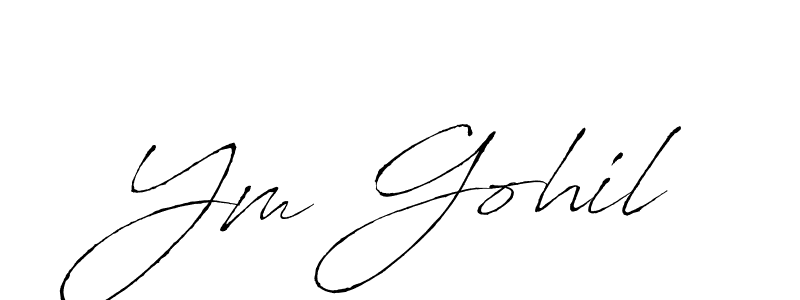 Here are the top 10 professional signature styles for the name Ym Gohil. These are the best autograph styles you can use for your name. Ym Gohil signature style 6 images and pictures png