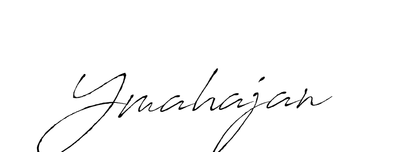 You should practise on your own different ways (Antro_Vectra) to write your name (Ymahajan) in signature. don't let someone else do it for you. Ymahajan signature style 6 images and pictures png