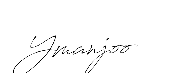 How to make Ymanjoo signature? Antro_Vectra is a professional autograph style. Create handwritten signature for Ymanjoo name. Ymanjoo signature style 6 images and pictures png
