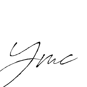 Make a beautiful signature design for name Ymc. With this signature (Antro_Vectra) style, you can create a handwritten signature for free. Ymc signature style 6 images and pictures png