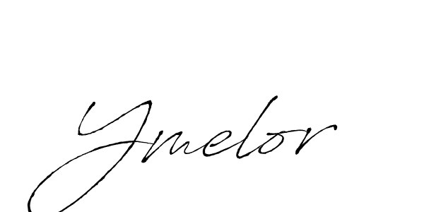 How to make Ymelor signature? Antro_Vectra is a professional autograph style. Create handwritten signature for Ymelor name. Ymelor signature style 6 images and pictures png