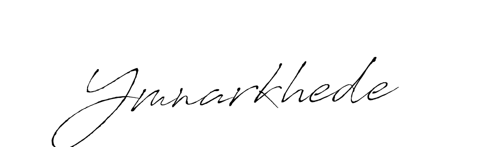 Create a beautiful signature design for name Ymnarkhede. With this signature (Antro_Vectra) fonts, you can make a handwritten signature for free. Ymnarkhede signature style 6 images and pictures png