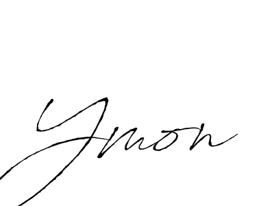 Create a beautiful signature design for name Ymon. With this signature (Antro_Vectra) fonts, you can make a handwritten signature for free. Ymon signature style 6 images and pictures png