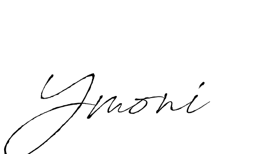 How to make Ymoni name signature. Use Antro_Vectra style for creating short signs online. This is the latest handwritten sign. Ymoni signature style 6 images and pictures png