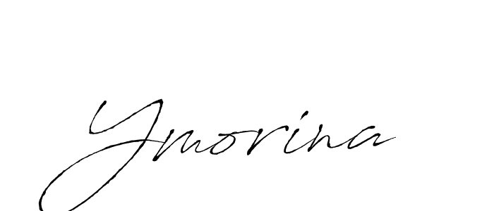 How to make Ymorina name signature. Use Antro_Vectra style for creating short signs online. This is the latest handwritten sign. Ymorina signature style 6 images and pictures png