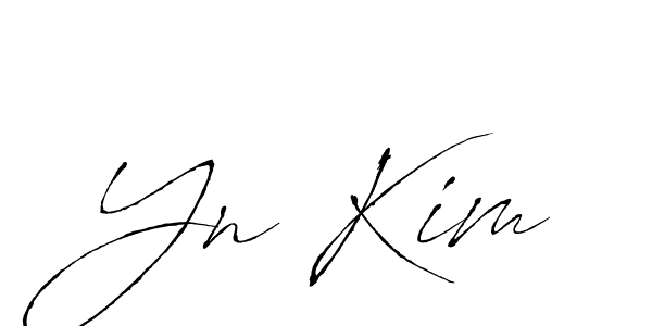 Also we have Yn Kim name is the best signature style. Create professional handwritten signature collection using Antro_Vectra autograph style. Yn Kim signature style 6 images and pictures png