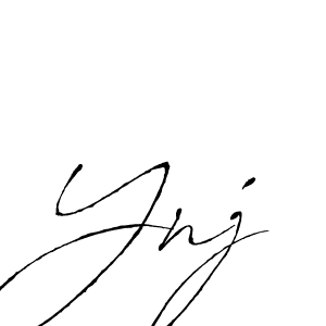 Make a beautiful signature design for name Ynj. Use this online signature maker to create a handwritten signature for free. Ynj signature style 6 images and pictures png