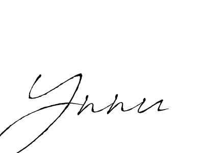 Antro_Vectra is a professional signature style that is perfect for those who want to add a touch of class to their signature. It is also a great choice for those who want to make their signature more unique. Get Ynnu name to fancy signature for free. Ynnu signature style 6 images and pictures png