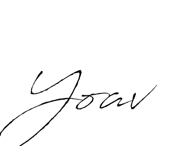 How to make Yoav name signature. Use Antro_Vectra style for creating short signs online. This is the latest handwritten sign. Yoav signature style 6 images and pictures png