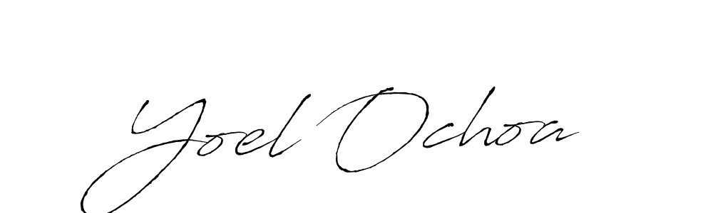 How to make Yoel Ochoa signature? Antro_Vectra is a professional autograph style. Create handwritten signature for Yoel Ochoa name. Yoel Ochoa signature style 6 images and pictures png