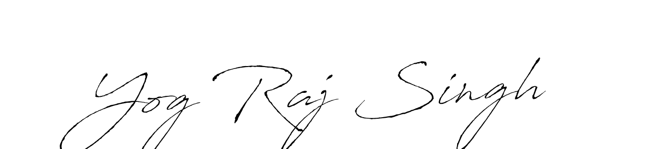 Create a beautiful signature design for name Yog Raj Singh. With this signature (Antro_Vectra) fonts, you can make a handwritten signature for free. Yog Raj Singh signature style 6 images and pictures png