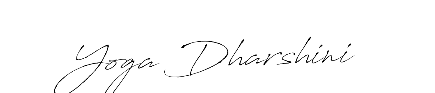 Yoga Dharshini stylish signature style. Best Handwritten Sign (Antro_Vectra) for my name. Handwritten Signature Collection Ideas for my name Yoga Dharshini. Yoga Dharshini signature style 6 images and pictures png