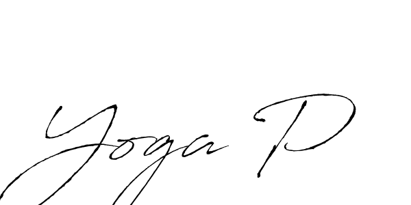 Also we have Yoga P name is the best signature style. Create professional handwritten signature collection using Antro_Vectra autograph style. Yoga P signature style 6 images and pictures png