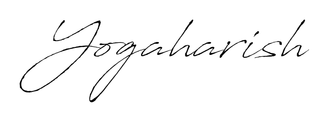 How to Draw Yogaharish signature style? Antro_Vectra is a latest design signature styles for name Yogaharish. Yogaharish signature style 6 images and pictures png
