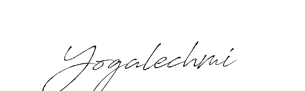 Also we have Yogalechmi name is the best signature style. Create professional handwritten signature collection using Antro_Vectra autograph style. Yogalechmi signature style 6 images and pictures png