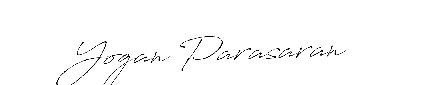 You should practise on your own different ways (Antro_Vectra) to write your name (Yogan Parasaran) in signature. don't let someone else do it for you. Yogan Parasaran signature style 6 images and pictures png
