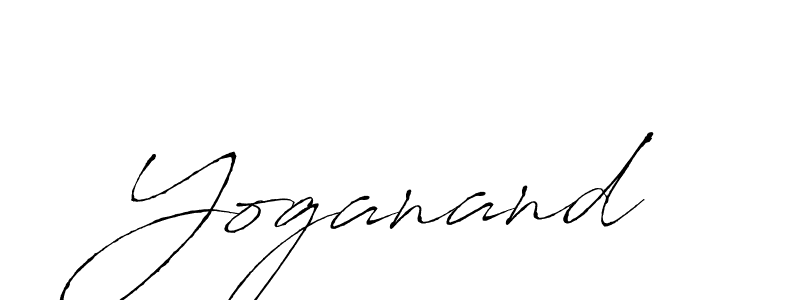 How to make Yoganand signature? Antro_Vectra is a professional autograph style. Create handwritten signature for Yoganand name. Yoganand signature style 6 images and pictures png