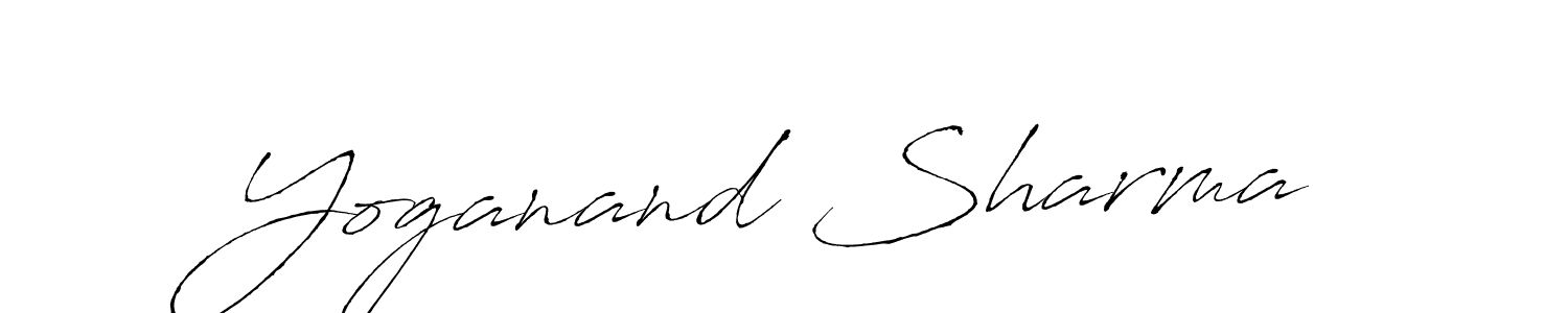 You should practise on your own different ways (Antro_Vectra) to write your name (Yoganand Sharma) in signature. don't let someone else do it for you. Yoganand Sharma signature style 6 images and pictures png