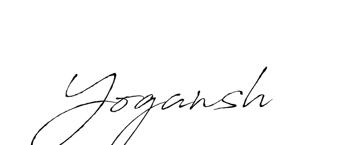 The best way (Antro_Vectra) to make a short signature is to pick only two or three words in your name. The name Yogansh include a total of six letters. For converting this name. Yogansh signature style 6 images and pictures png