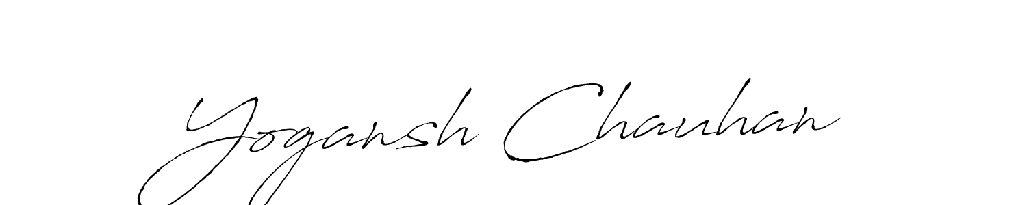 if you are searching for the best signature style for your name Yogansh Chauhan. so please give up your signature search. here we have designed multiple signature styles  using Antro_Vectra. Yogansh Chauhan signature style 6 images and pictures png