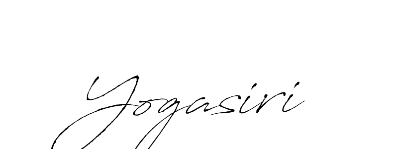 Create a beautiful signature design for name Yogasiri. With this signature (Antro_Vectra) fonts, you can make a handwritten signature for free. Yogasiri signature style 6 images and pictures png