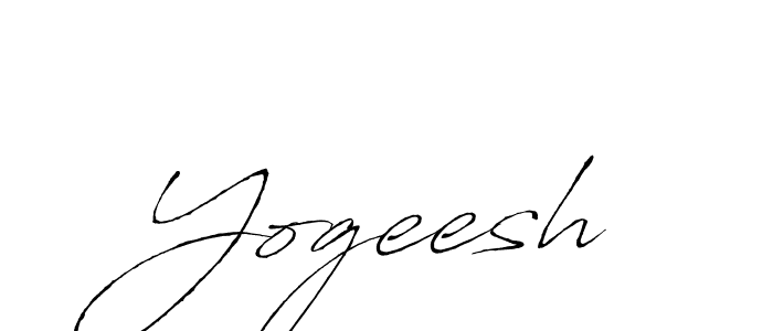 Design your own signature with our free online signature maker. With this signature software, you can create a handwritten (Antro_Vectra) signature for name Yogeesh. Yogeesh signature style 6 images and pictures png