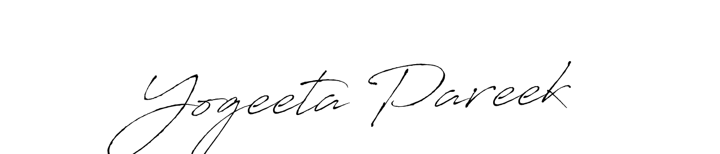You should practise on your own different ways (Antro_Vectra) to write your name (Yogeeta Pareek) in signature. don't let someone else do it for you. Yogeeta Pareek signature style 6 images and pictures png